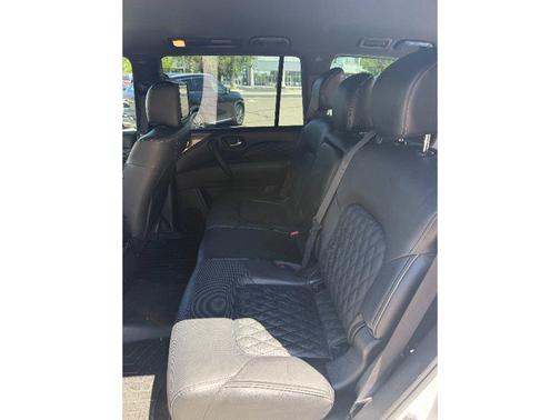 Moonstone White 2023 INFINITI QX80 SENSORY AWD