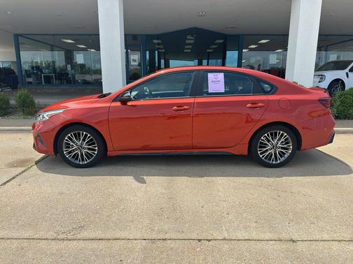 Fire Orange 2022 Kia Forte GT-Line
