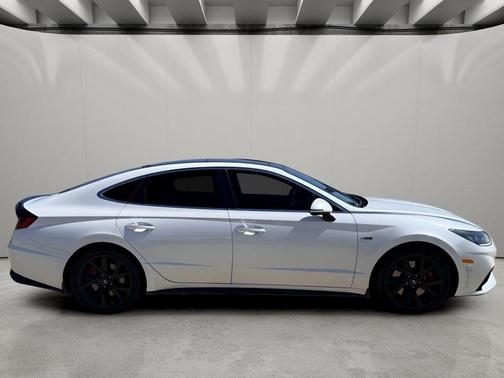 Quartz White 2022 Hyundai SONATA N Line Night Edition