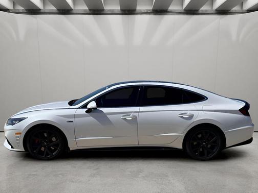 Quartz White 2022 Hyundai SONATA N Line Night Edition