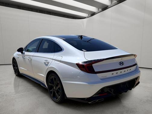 Quartz White 2022 Hyundai SONATA N Line Night Edition