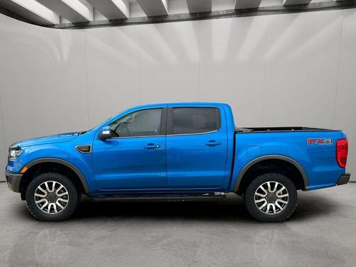 VELOCITY BLUE 2021 Ford Ranger LARIAT