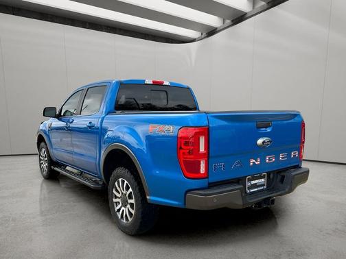 VELOCITY BLUE 2021 Ford Ranger LARIAT