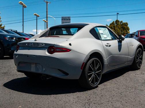 Aero Gray Metallic 2026 Mazda MX-5 Miata RF Grand Touring
