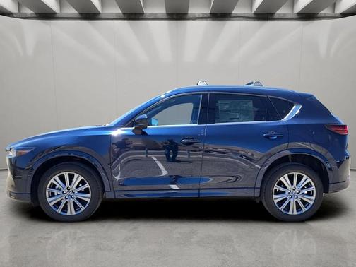Deep Crystal Blue Mica 2025 Mazda CX-5 2.5 Turbo Signature