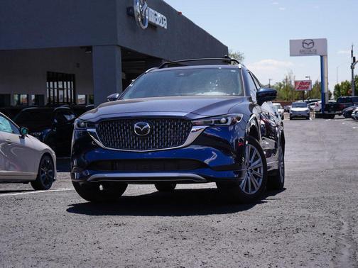 Deep Crystal Blue Mica 2025 Mazda CX-5 2.5 Turbo Signature