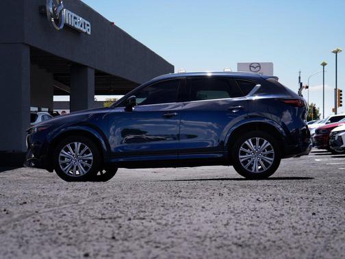 Deep Crystal Blue Mica 2025 Mazda CX-5 2.5 Turbo Signature