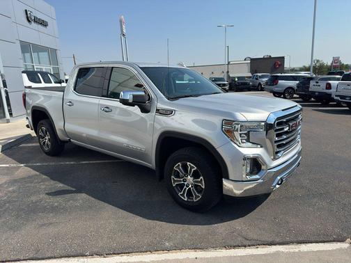 Gray 2021 GMC Sierra 1500 SLT