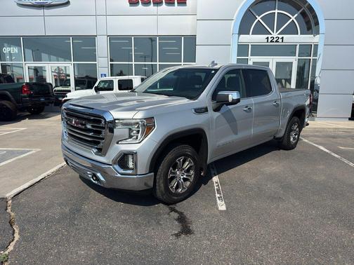 Gray 2021 GMC Sierra 1500 SLT