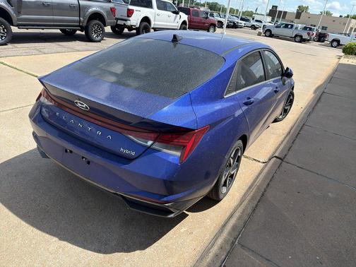 Intense Blue 2023 Hyundai ELANTRA HEV Limited