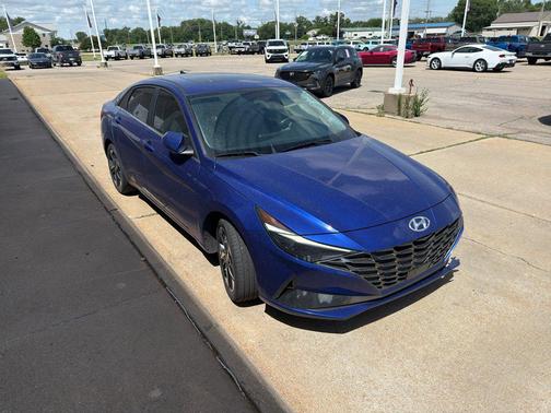 Intense Blue 2023 Hyundai ELANTRA HEV Limited