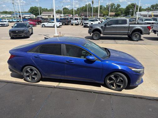 Intense Blue 2023 Hyundai ELANTRA HEV Limited