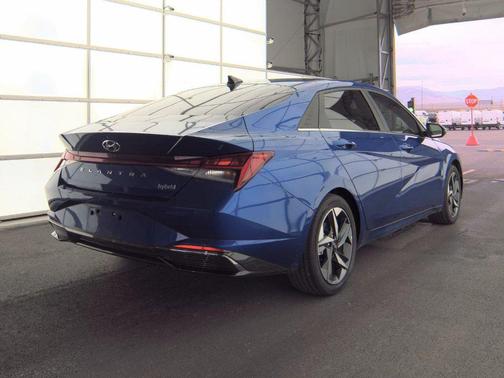 Intense Blue 2023 Hyundai ELANTRA HEV Limited