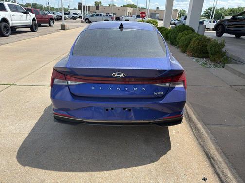 Intense Blue 2023 Hyundai ELANTRA HEV Limited