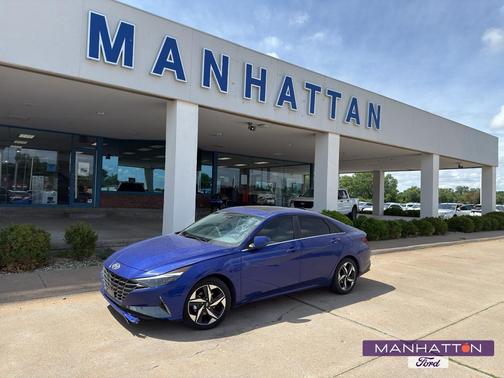Intense Blue 2023 Hyundai ELANTRA HEV Limited