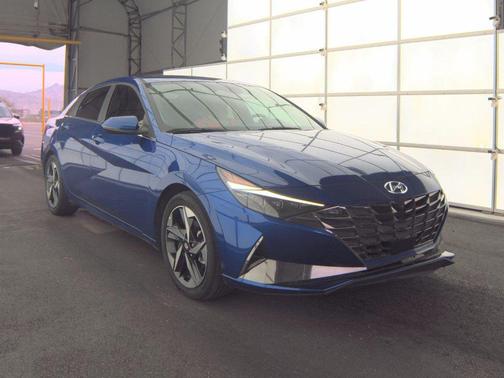 Intense Blue 2023 Hyundai ELANTRA HEV Limited