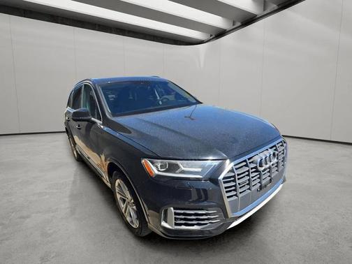 Black 2021 Audi Q7 55 Premium Plus