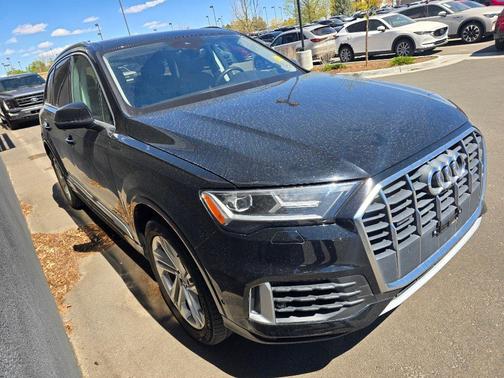 Black 2021 Audi Q7 55 Premium Plus