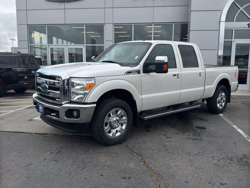 WHITE PLATINUM MET TRI-COAT 2015 Ford F-250 Lariat