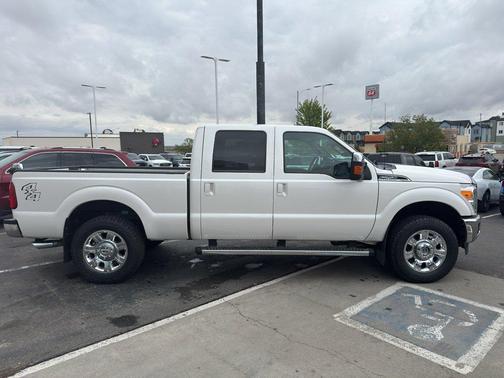 WHITE PLATINUM MET TRI-COAT 2015 Ford F-250 Lariat