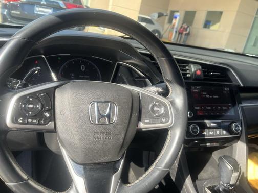 Platinum White Pearl 2021 Honda Civic Sport