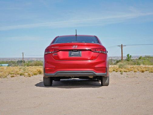 Pomegranate Red 2020 Hyundai Accent SE