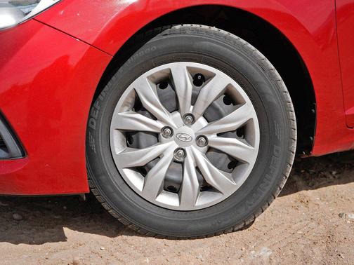 Pomegranate Red 2020 Hyundai Accent SE