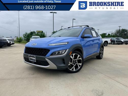 Blue Wave 2022 Hyundai KONA Limited