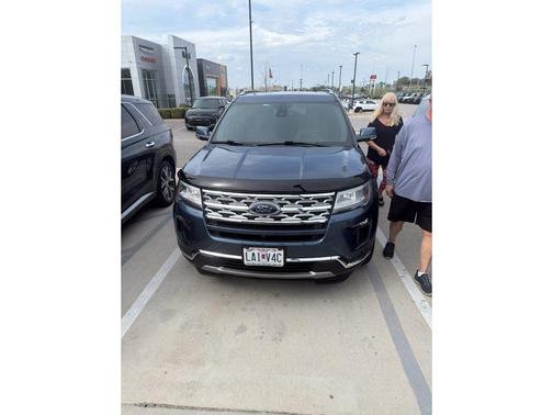 BLUE METALLIC 2019 Ford Explorer Limited