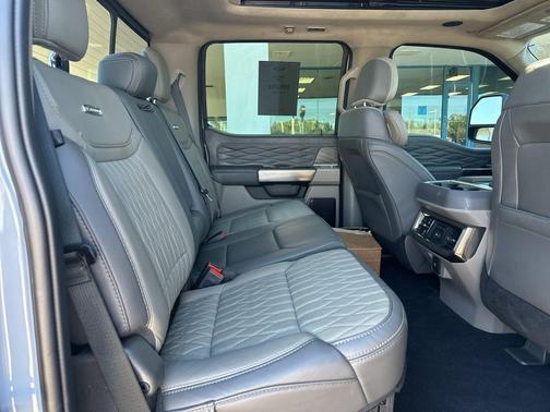 Glacier Grey Metallic Tri-Coat 2025 Ford F-450 Platinum