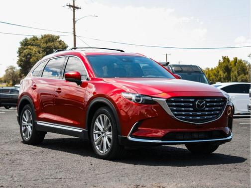 Soul Red Crystal Metallic 2021 Mazda CX-9 Signature