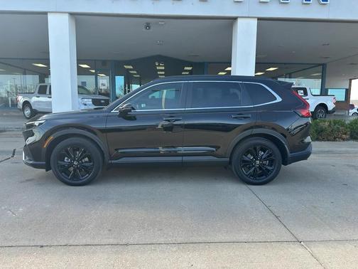 Black 2025 Honda CR-V Hybrid Sport Touring AWD
