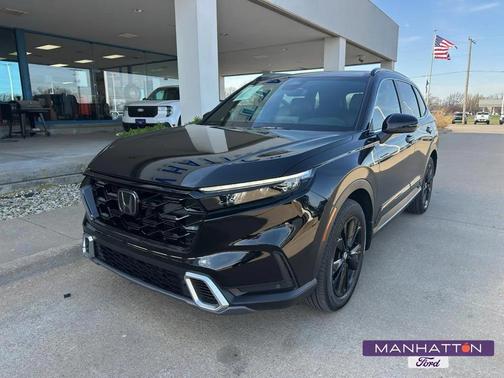 Black 2025 Honda CR-V Hybrid Sport Touring AWD