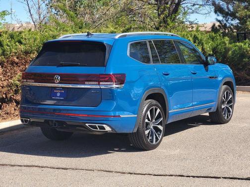 Mountain Lake Blue Metallic 2025 Volkswagen Atlas 2.0T SEL Premium R-Line 4MOTION