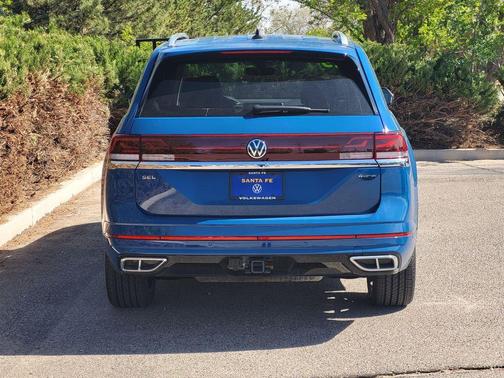 Mountain Lake Blue Metallic 2025 Volkswagen Atlas 2.0T SEL Premium R-Line 4MOTION