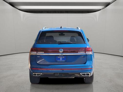 Mountain Lake Blue Metallic 2025 Volkswagen Atlas 2.0T SEL Premium R-Line 4MOTION