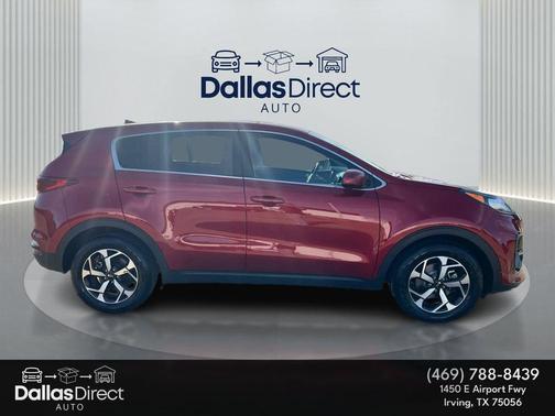 Hyper Red 2021 Kia Sportage LX