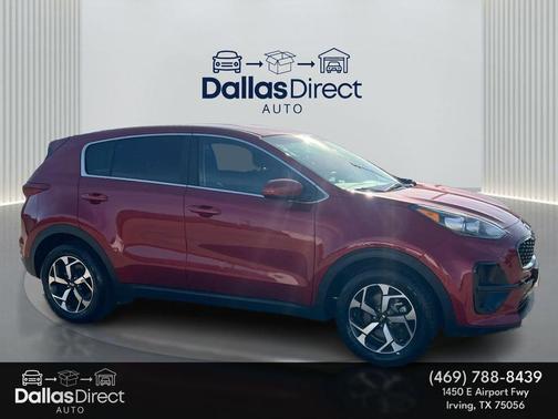 Hyper Red 2021 Kia Sportage LX