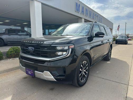 AGATE BLACK METALLIC 2025 Ford Expedition Max Platinum