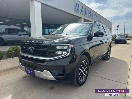 AGATE BLACK METALLIC 2025 Ford Expedition Max Platinum