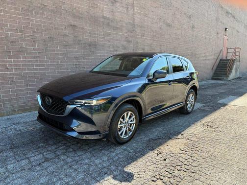 Deep Crystal Blue Mica 2025 Mazda CX-5 2.5 S Preferred Package