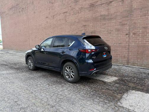 Deep Crystal Blue Mica 2025 Mazda CX-5 2.5 S Preferred Package