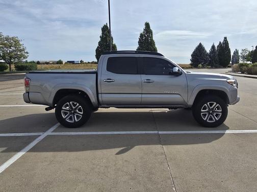 Silver Sky Metallic 2017 Toyota Tacoma Limited
