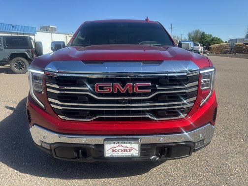 Volcanic Red Tintcoat 2025 GMC Sierra 1500 SLT