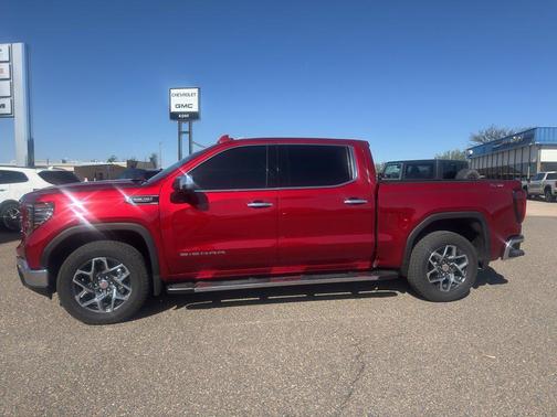 Volcanic Red Tintcoat 2025 GMC Sierra 1500 SLT