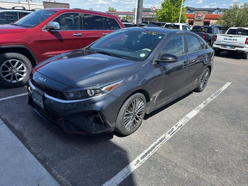 Gravity Gray 2023 Kia Forte GT-Line