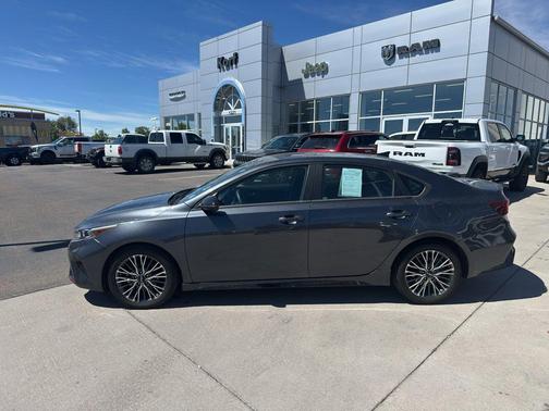 Gravity Gray 2023 Kia Forte GT-Line