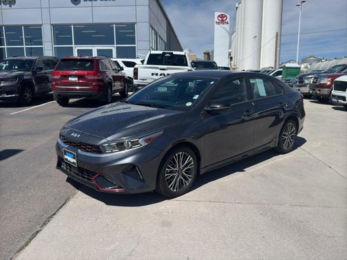 Gravity Gray 2023 Kia Forte GT-Line