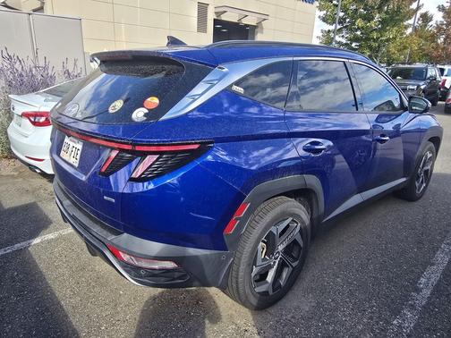 Intense Blue 2022 Hyundai TUCSON Limited