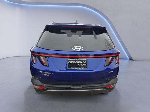 Intense Blue 2022 Hyundai TUCSON Limited